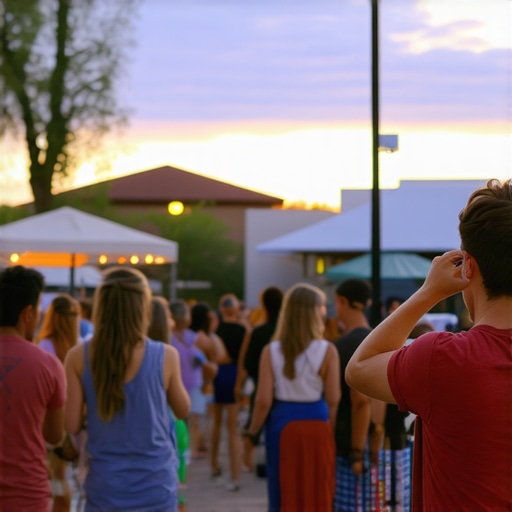 Gilbert Community Engagement Residents and local businesses in Gilbert participating in community events