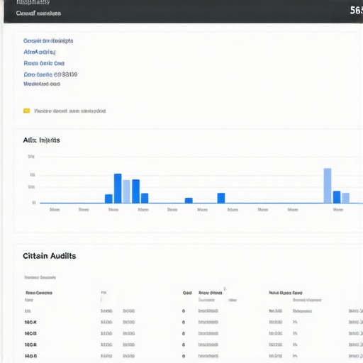 Local SEO Dashboard with Insights and Citation Audit Screenshot of local SEO management tools displaying Google Insights and citation data