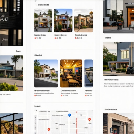 Screenshot of a Google My Business profile with local Gilbert business details, photos, reviews, and map