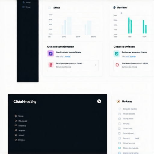 Screenshot of SEO tools dashboard with citation and review metrics