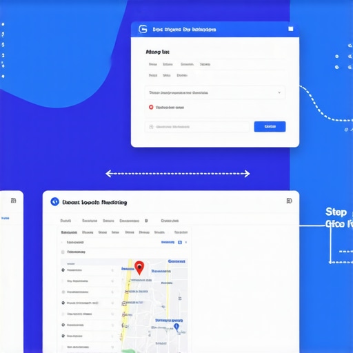 Infographic illustrating key steps in optimizing Google My Business profile for Gilbert local SEO success.