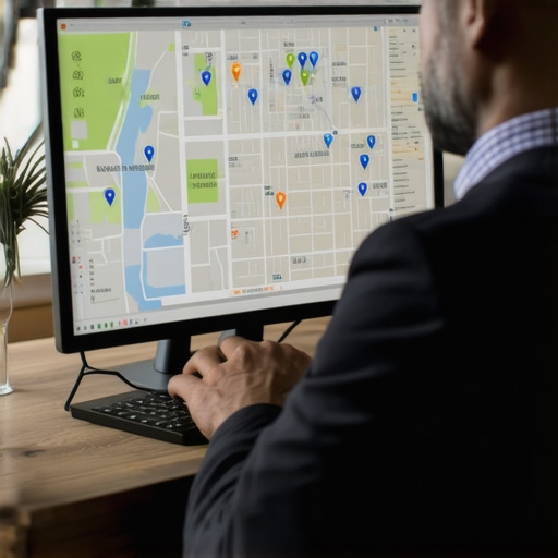 SEO consultant reviewing Google Maps optimization strategies for Gilbert business.