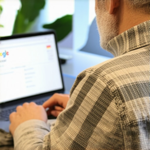 Optimizing GMB Profile in Gilbert Business owner editing Google My Business listing for better visibility