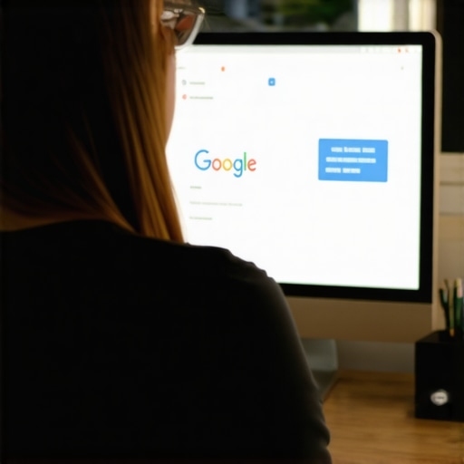 Expert analyzing Gilbert GMB profile on computer