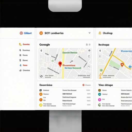 Local SEO Monitoring Dashboard in Gilbert Arizona Screenshot of local SEO tools monitoring Gilbert Google Maps visibility
