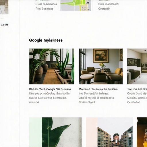 A screenshot showcasing a professional and complete Google My Business profile with images and details