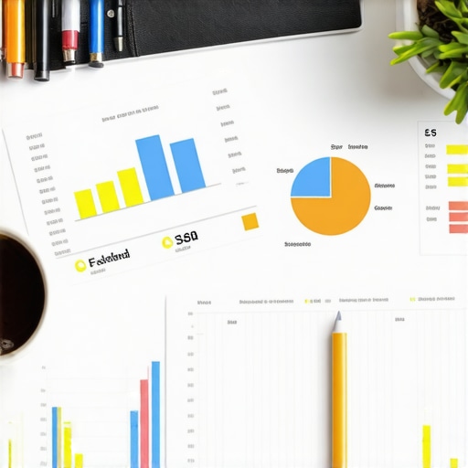Desk with SEO analytics charts and tools for local Gilbert SEO
